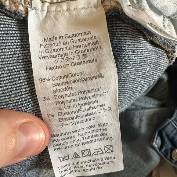 Madewell Curvy High-Rise Denim Shorts in Canterdale Wash size 32 AJ244 - Picture 4 of 10